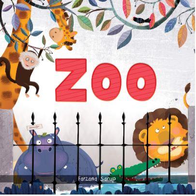 Zoo - Illustrated Book On Zoo Animals (Let's Talk Series) by Wonder House Books
