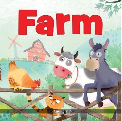 Farm - Illustrated Book On Farm Animals (Let's Talk Series) by Wonder House Books