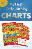 Early Learning Educational Charts For Kids - Pack of Ten Charts by Wonder House Books Editorial