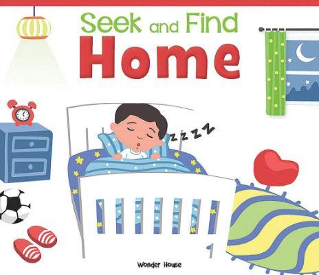 Seek And Find - Home : Early Learning Board Books With Tabs by Wonder House Books