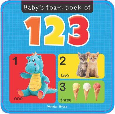 Baby's Foam Book of 123 (Foam Book) by Wonder House Books