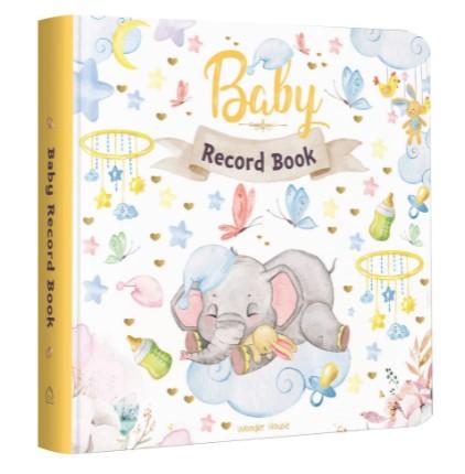 Baby Record Book : Newborn Journal For Boys And Girls To Cherish Memories And Milestones (Ideal Gift For Expecting Parents and Baby Shower) by Wonder House Books