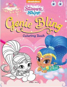 Genie Bling: Coloring Book for Kids (Shimmer & Shine) by Wonder House Books