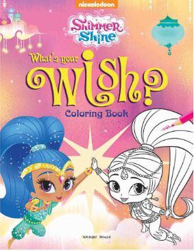 What's Your Wish? : Coloring Book for Kids (Shimmer & Shine) by Wonder House Books