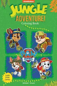 Jungle Adventure! : Paw Patrol Giant Coloring Book For Kids by Wonder House Books