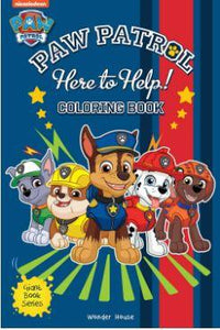 Here to Help! : Paw Patrol Giant Coloring Book For Kids by Wonder House Books