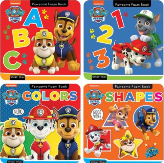 Pawsome Gift Set of Foam Books: Paw Patrol Books by Wonder House Books