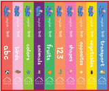 Peppa Pig Early Learning Library (English-Hindi): Boxset of 10 Board Books for Children