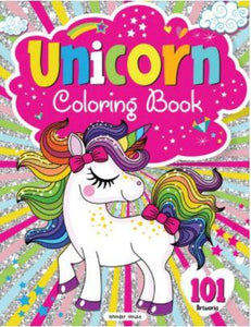 101 Unicorn Colouring Book: Fun Activity Colouring Book For Children by Wonder House Books