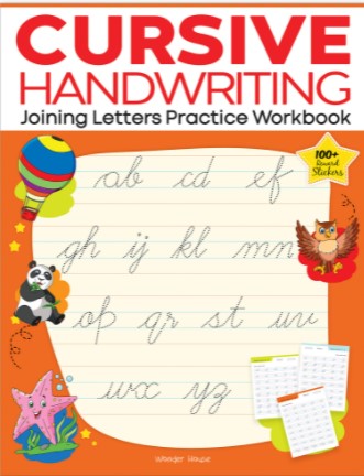 Cursive Handwriting - Joining Letters: Practice Workbook For Children by Wonder House Books