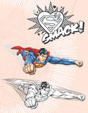 Superman Copy Colouring Book 