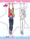 Barbie Copy Colouring Book