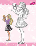 Barbie Copy Colouring Book