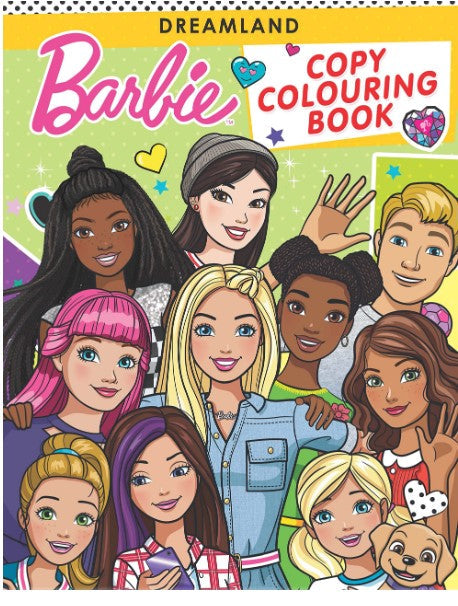 Barbie Copy Colouring Book by Dreamland Publications