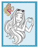 Barbie Copy Colouring Book
