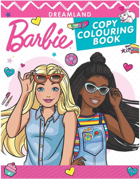 Barbie Copy Colouring Book by Dreamland Publications