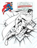 Superman Copy Colouring Book