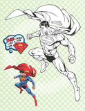 Superman Copy Colouring Book