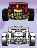 Hot Wheels Copy Colouring Book