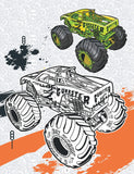 Hot Wheels Copy Colouring Book
