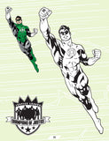 Justice League Copy Colouring Book