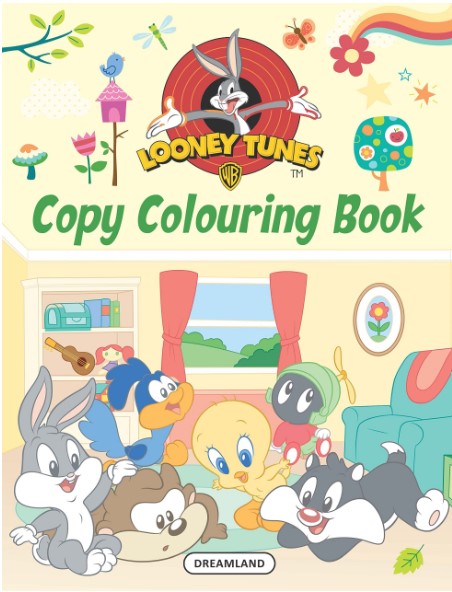 Looney Tunes Copy Colouring Book  by Dreamland Publications