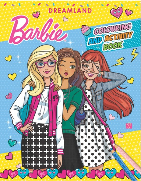 Barbie Colouring and Activity Book by Dreamland Publications