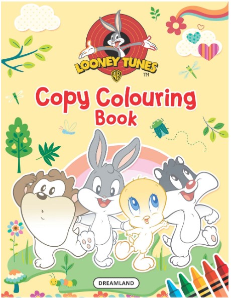 Looney Tunes Copy Colouring Book  by Dreamland Publications