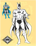 Batman Copy Colouring Book