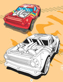 Hot Wheels Copy Colouring Book