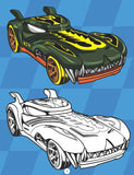 Hot Wheels Copy Colouring Book
