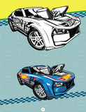 Hot Wheels Copy Colouring Book