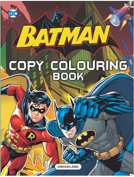 Batman Copy Colouring Book by Dreamland Publications