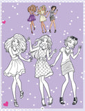 Barbie Copy Colouring Book