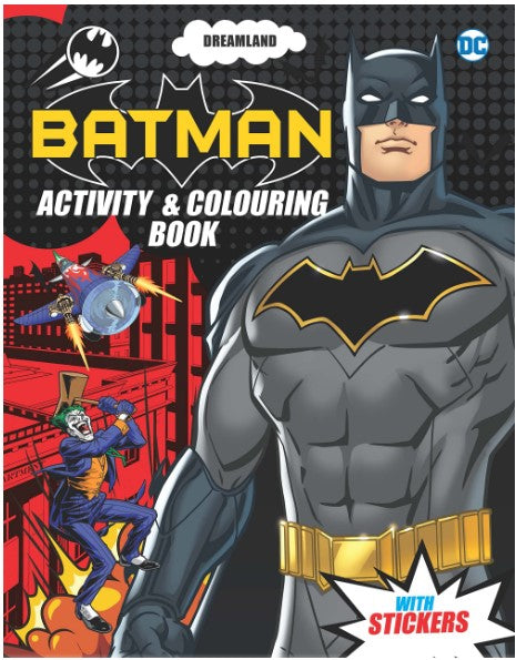 Batman Activity and Colouring Book by Dreamland Publications