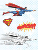 Superman Copy Colouring Book