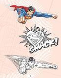 Superman Copy Colouring Book