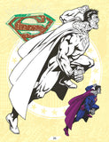 Superman Copy Colouring Book