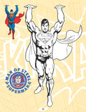 Superman Copy Colouring Book