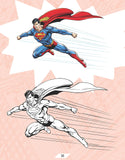 Superman Copy Colouring Book