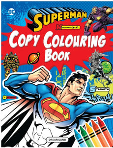 Superman Copy Colouring Book by Dreamland Publications