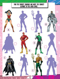 Justice League Stickers Activity and Colouring Book