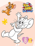 Tom and Jerry Copy Colouring Book