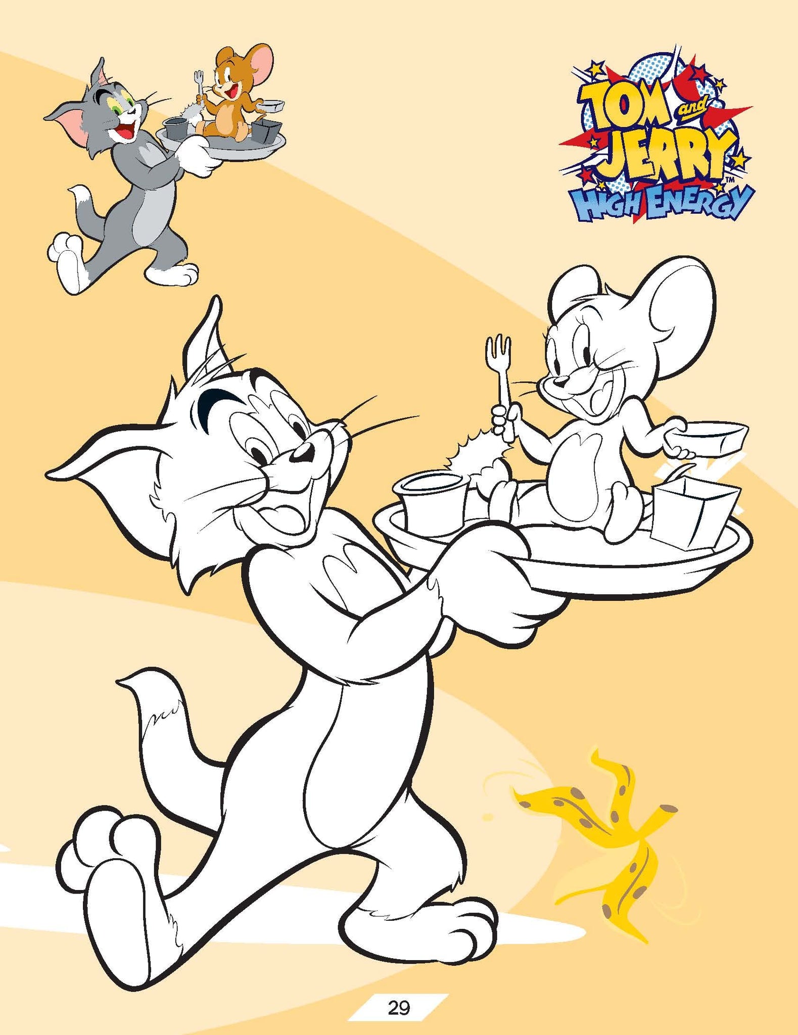 Tom and Jerry Colored by GoneOverDone on DeviantArt