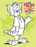 Tom and Jerry Copy Colouring Book