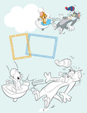 Tom and Jerry Copy Colouring Book