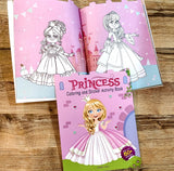 Princesses - Coloring and Sticker Activity Book (With 150+ Stickers)