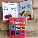Early Learning Padded Book of Transport : Padded Board Books For Children