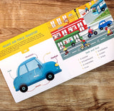 Visual Dictionary: Vehicles (Ages 3 and up | First Library | Early Learning Board Books)