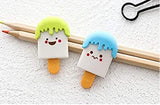 Eraser - Ice Cream Candy Emoji Theme Fancy Cute Stationery for Kids (1 N)